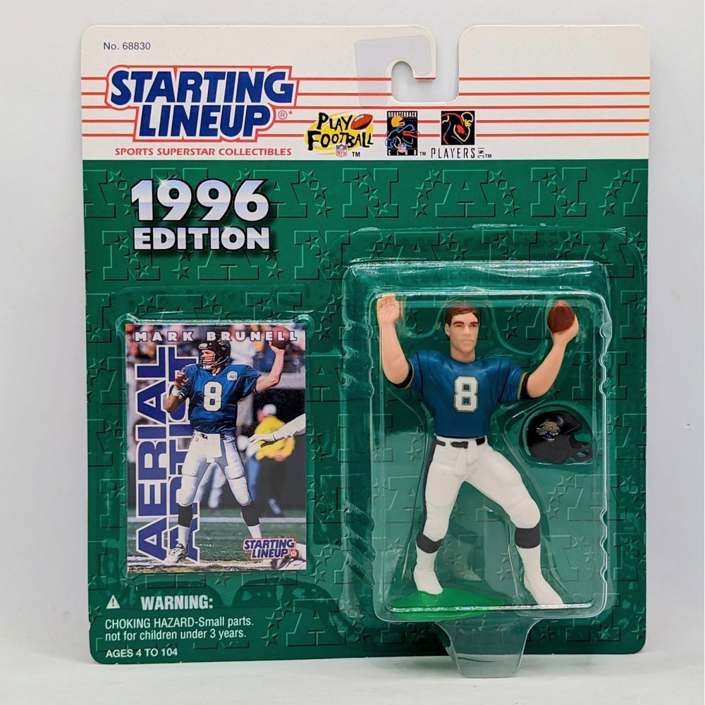 1996 Starting Lineup Mark Brunell Jacksonville Jaguars Football Figure